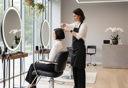 نمایش توضیحات خدمات و دوره آموزشی کوتاهی مو